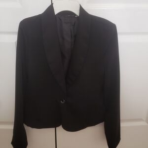 Allen B. By Allen Schwartz Classic Black Blazer